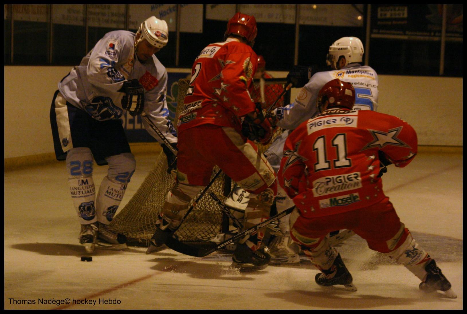 Amnéville 6 - 8 Montpellier 