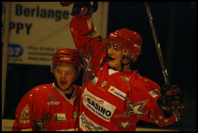Photo hockey match Amnéville - Montpellier  le 06/02/2010