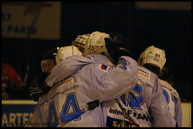 Photo hockey match Amnéville - Montpellier  le 06/02/2010