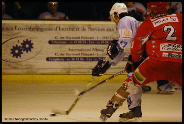 Photo hockey match Amnéville - Montpellier  le 06/02/2010