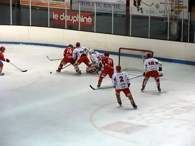 Photo hockey match Valence - Amnéville le 13/02/2010