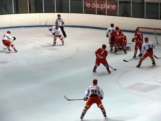 Photo hockey match Valence - Amnéville le 13/02/2010