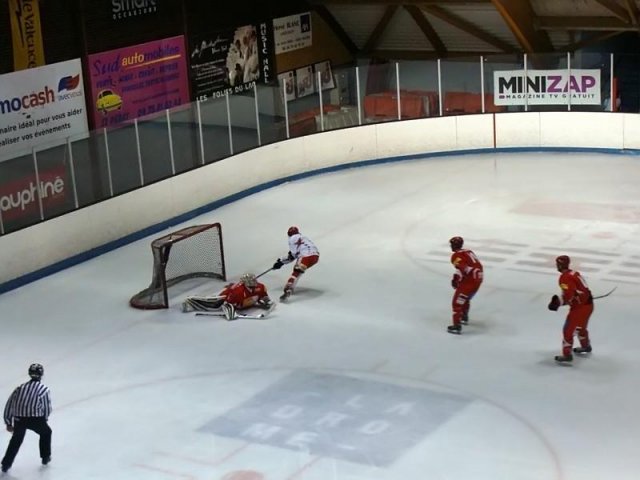 Photo hockey match Valence - Amnéville le 13/02/2010