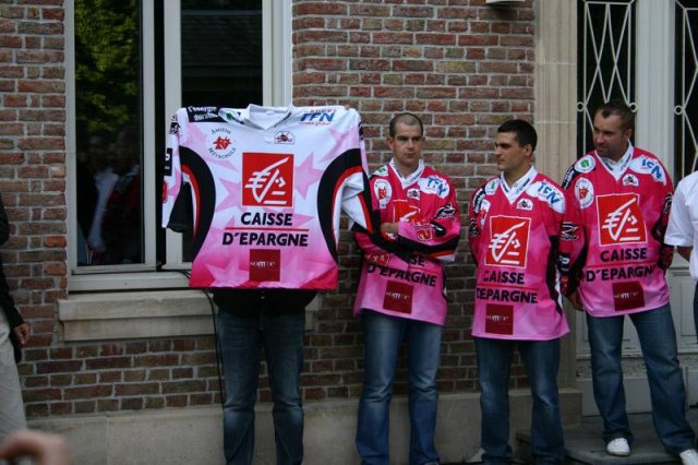 Photo hockey reportage Amiens dévoile son nouveau maillot