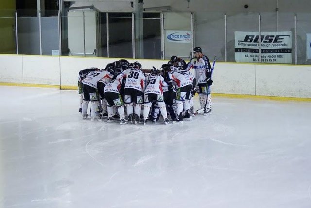 Photo hockey match Nice - Caen  le 13/02/2010