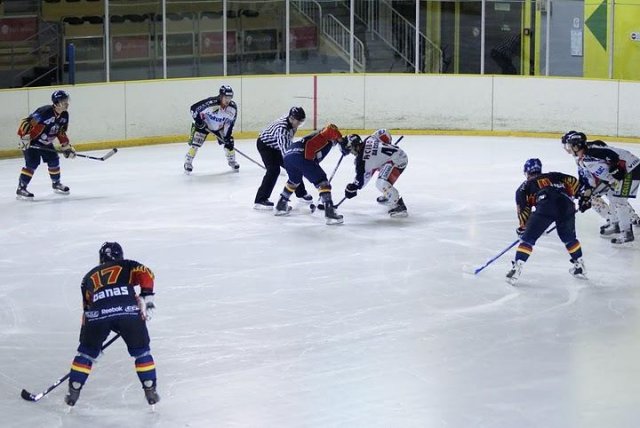 Photo hockey match Nice - Caen  le 13/02/2010