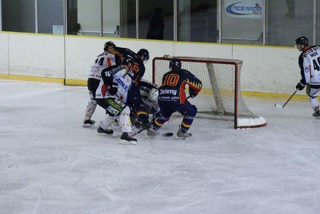 Photo hockey match Nice - Caen  le 13/02/2010