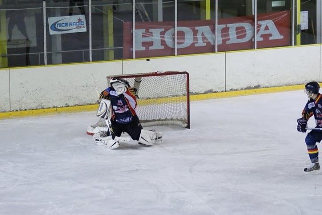 Photo hockey match Nice - Caen  le 13/02/2010