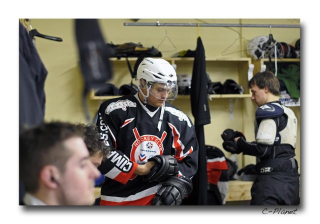 Photo hockey match Courchevel-Méribel-Pralognan - Rouen II le 13/02/2010