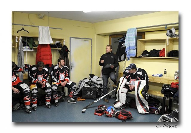 Photo hockey match Courchevel-Méribel-Pralognan - Rouen II le 13/02/2010