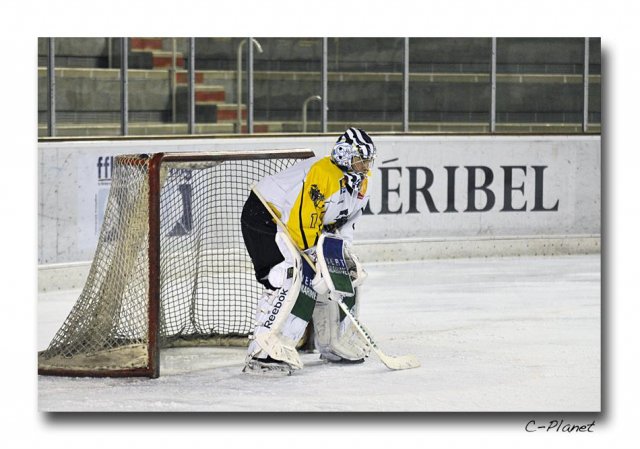 Photo hockey match Courchevel-Méribel-Pralognan - Rouen II le 13/02/2010