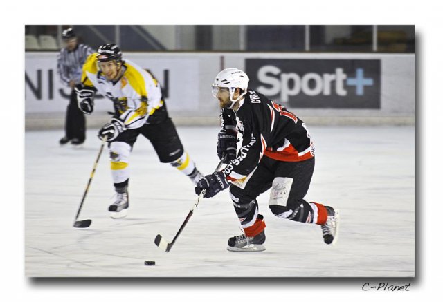 Photo hockey match Courchevel-Méribel-Pralognan - Rouen II le 13/02/2010