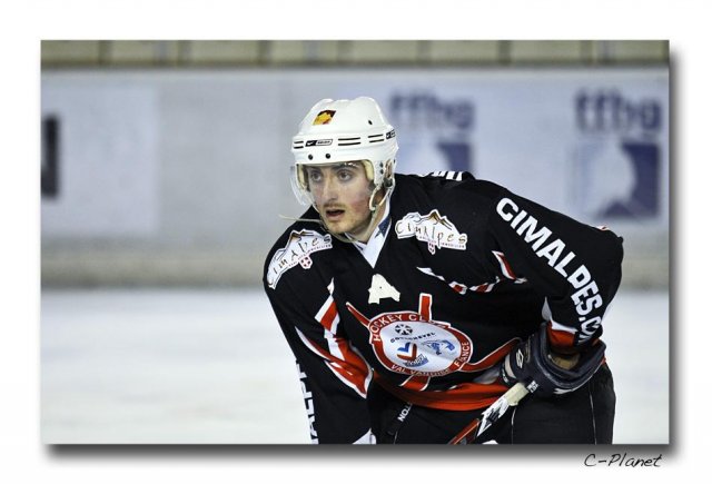 Photo hockey match Courchevel-Méribel-Pralognan - Rouen II le 13/02/2010