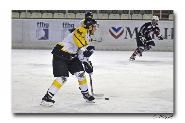 Photo hockey match Courchevel-Méribel-Pralognan - Rouen II le 13/02/2010