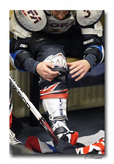 Photo hockey match Courchevel-Méribel-Pralognan - Rouen II le 13/02/2010