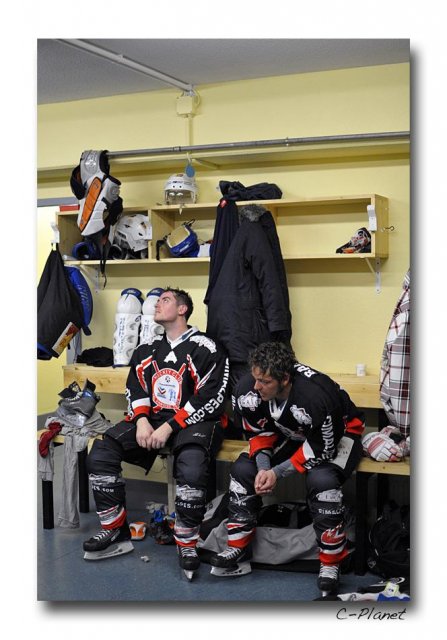 Photo hockey match Courchevel-Méribel-Pralognan - Rouen II le 13/02/2010