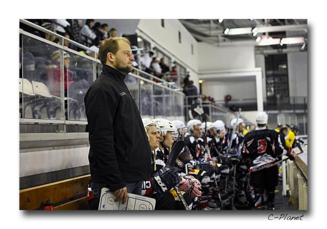 Photo hockey match Courchevel-Méribel-Pralognan - Rouen II le 13/02/2010