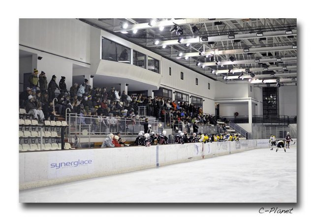 Photo hockey match Courchevel-Méribel-Pralognan - Rouen II le 13/02/2010