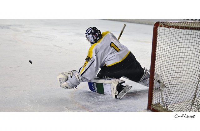 Photo hockey match Courchevel-Méribel-Pralognan - Rouen II le 13/02/2010