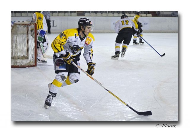 Photo hockey match Courchevel-Méribel-Pralognan - Rouen II le 13/02/2010