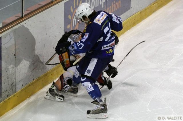 Photo hockey match Montpellier  - Bordeaux le 13/02/2010
