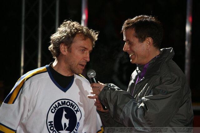 Photo hockey match Chamonix  - Mont-Blanc le 19/02/2010