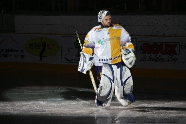 Photo hockey match Chamonix  - Mont-Blanc le 19/02/2010