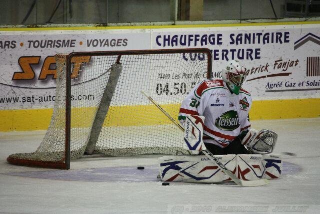Photo hockey match Chamonix  - Mont-Blanc le 19/02/2010