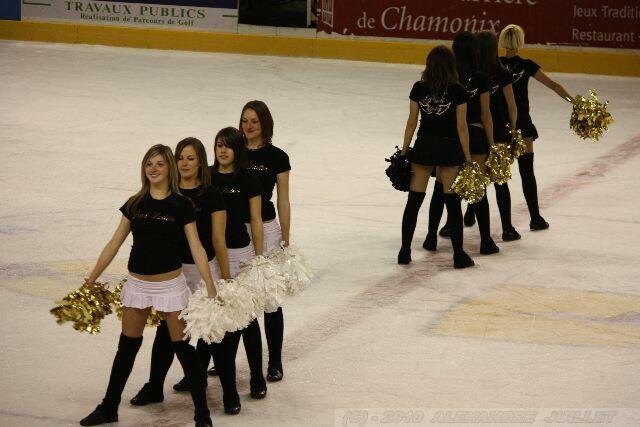 Photo hockey match Chamonix  - Mont-Blanc le 19/02/2010