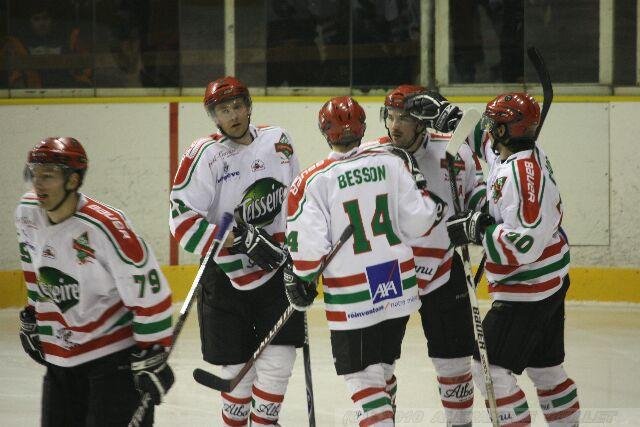 Photo hockey match Chamonix  - Mont-Blanc le 19/02/2010