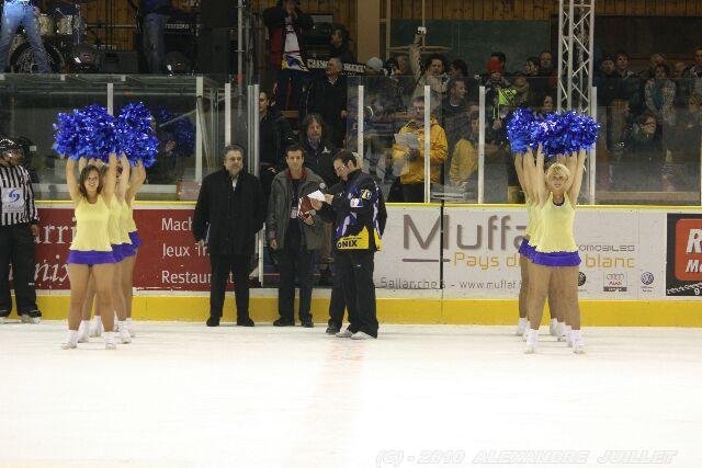 Photo hockey match Chamonix  - Mont-Blanc le 19/02/2010