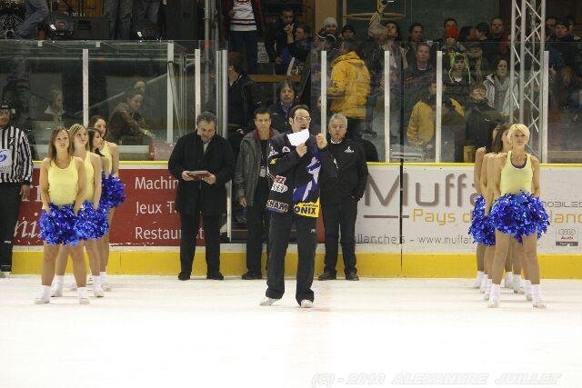 Photo hockey match Chamonix  - Mont-Blanc le 19/02/2010