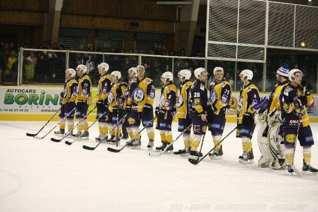 Photo hockey match Chamonix  - Mont-Blanc le 19/02/2010