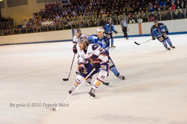Photo hockey match Angers  - Grenoble  le 20/02/2010