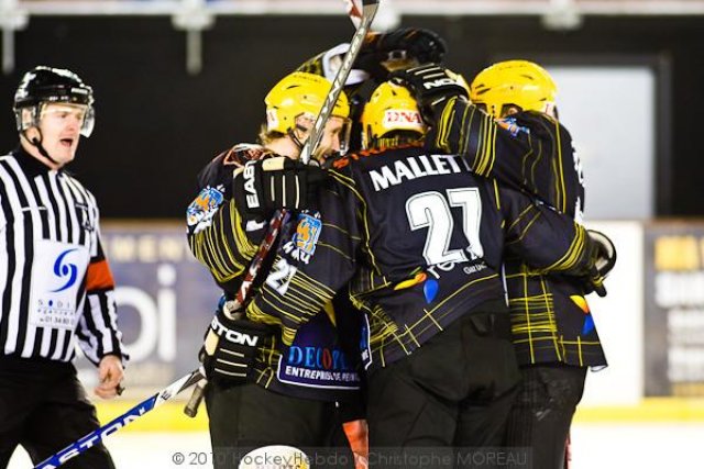 Photo hockey match Strasbourg  - Briançon  le 20/02/2010