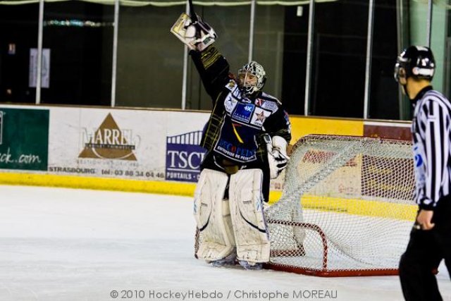 Photo hockey match Strasbourg  - Briançon  le 20/02/2010
