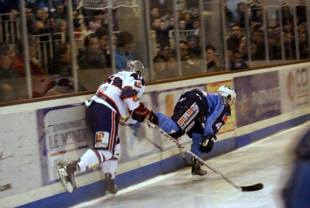 Photo hockey match Angers  - Grenoble  le 20/02/2010