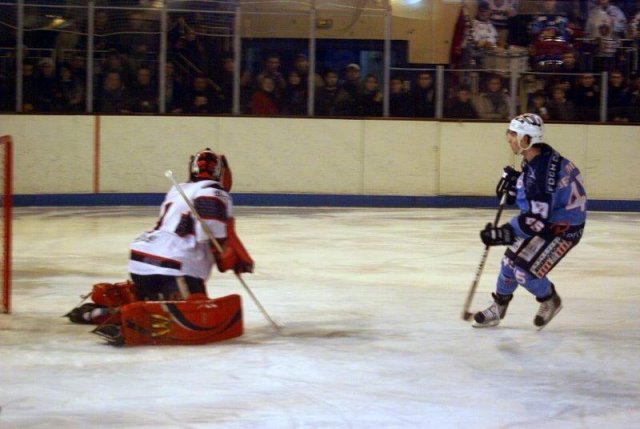 Photo hockey match Angers  - Grenoble  le 20/02/2010
