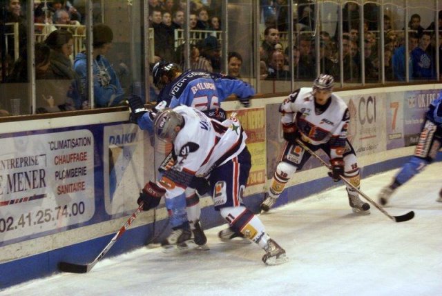 Photo hockey match Angers  - Grenoble  le 20/02/2010