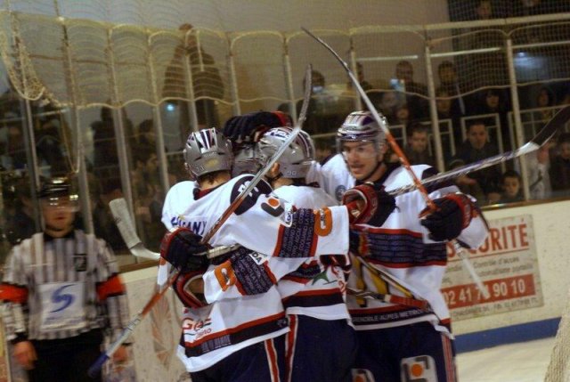 Photo hockey match Angers  - Grenoble  le 20/02/2010