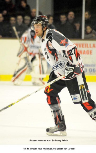 Photo hockey match Caen  - Mulhouse le 20/02/2010