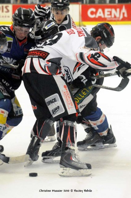Photo hockey match Caen  - Mulhouse le 20/02/2010