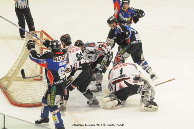 Photo hockey match Caen  - Mulhouse le 20/02/2010