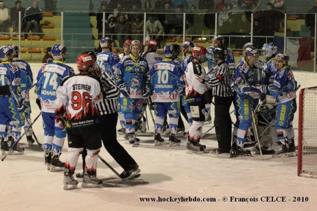 Photo hockey match Gap  - Neuilly/Marne le 20/02/2010
