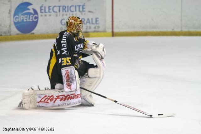 Photo hockey match Rouen - Amiens  le 20/02/2010