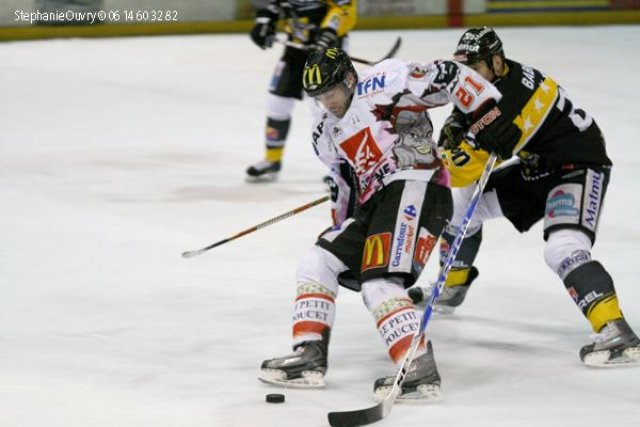Photo hockey match Rouen - Amiens  le 20/02/2010