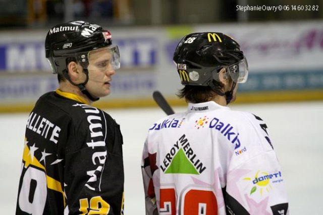 Photo hockey match Rouen - Amiens  le 20/02/2010