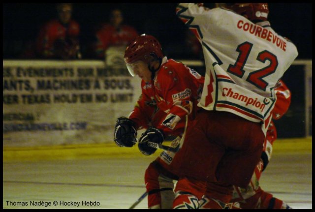 Photo hockey match Amnéville - Courbevoie  le 20/02/2010