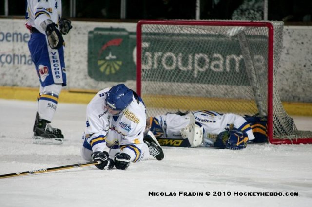 Photo hockey match Briançon  - Villard-de-Lans le 23/02/2010