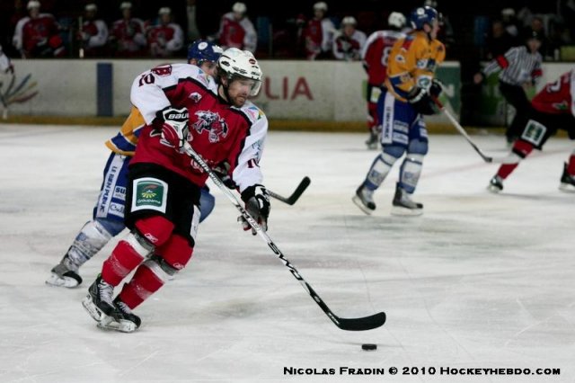 Photo hockey match Briançon  - Dijon  le 27/02/2010